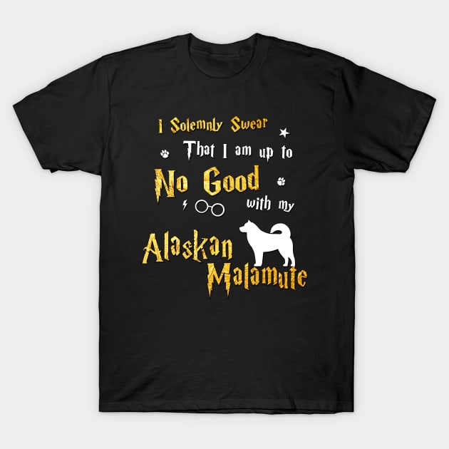 Alaskan Malamute T-Shirt by dogfather